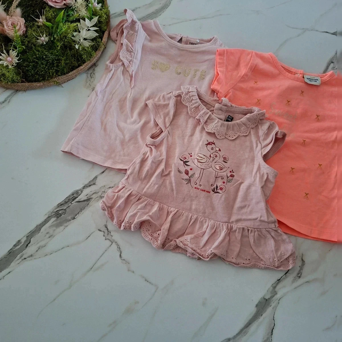 Lot de 3 tee-shirts 9 mois - 71cm